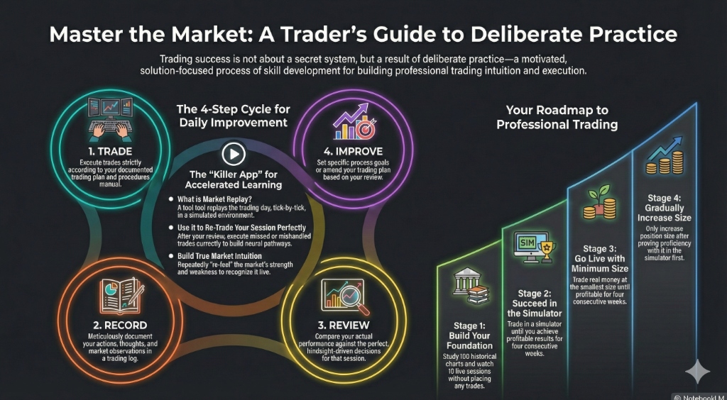 Master the Market: A Trader's Guide to Deliberate Practice